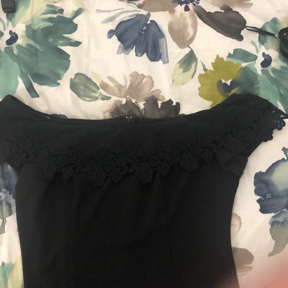 Bisou Bisou Off Shoulder Cocktail Dress Sz 14 - Picture 3 of 5